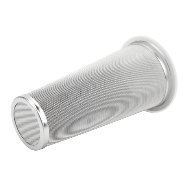 Cold Brew Coffee Filter Coffee Brew Infuser Cold Brew Coffee Strainer Cone Cold Brew Coffee Filter 304 Stainless Steel Cold Brew Coffee Filter Cone Mesh With White Rubber Circle