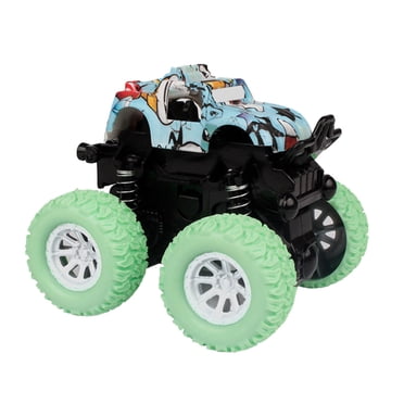 EGNMCR Kids inertance Car Vehicles Toys Car Friction Powered 360 Degree Rotating Toy inertance Cars Birthday Gifts for Kids