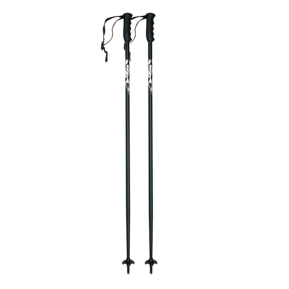 jinwen 2 Pieces Ski Poles Hiking Poles Portable Rubber Anti Slip Handle for Men Women Trekking Canes for Trekking Outdoor Adventures 115 cm