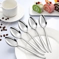thumbnail image 3 of Mirdinner 24 Pcs Dinner Spoons Set, 7.67" Stainless Steel Soup Spoons Silverware Set, Silver Spoons, Using for Home, Kitchen or Restaurant, Mirror Polished, Dishwasher Safe, 3 of 6