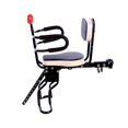 thumbnail image 2 of Kids Bike Front Seat Adjustable Foot Rest Heavy Duty Front Mounted Child Safety Half Surrounded, 2 of 9