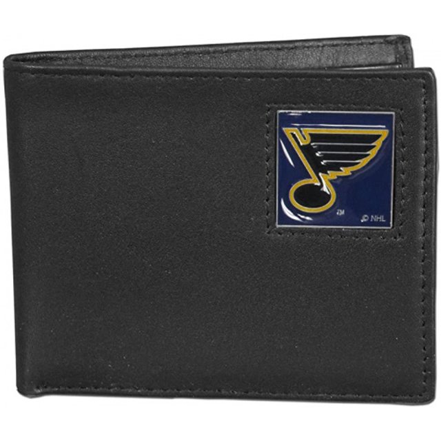 (St. Louis Blues) - NHL Genuine Leather Bi-Fold Wallet