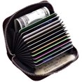 thumbnail image 4 of Tuydeen Credit Card Case Leather Mini Credit Card Wallet (Black), 4 of 4
