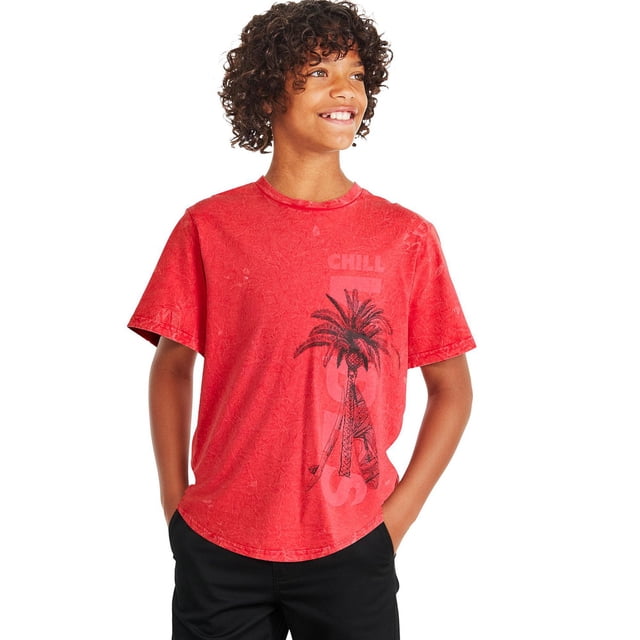 T-shirt à effet marbré George pour garçons