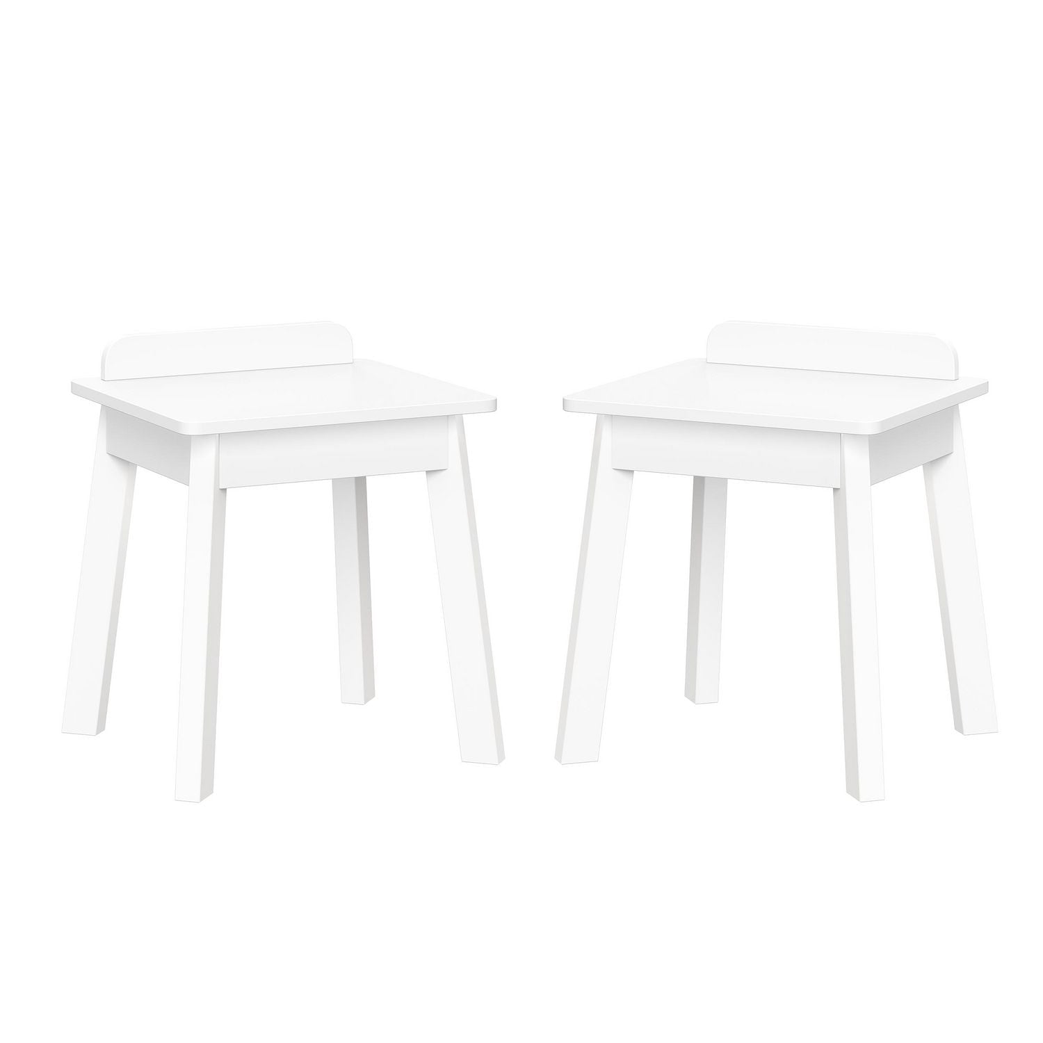 Ensemble de Chaises Pour Enfants 2 pièces - Blanc