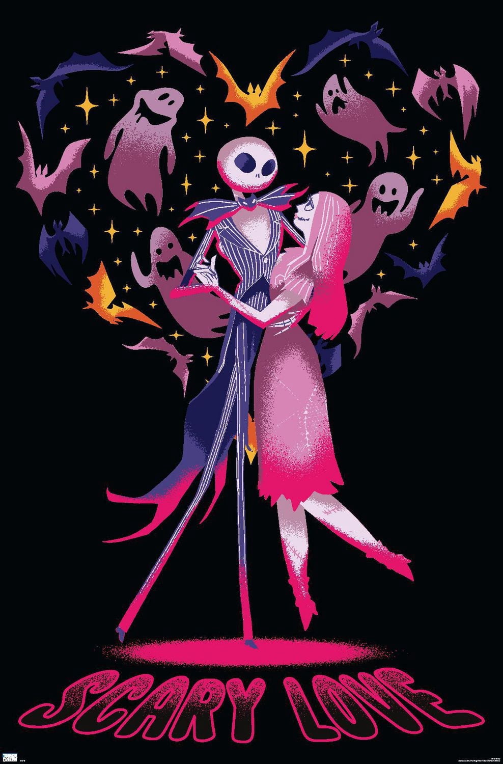 L'Étrange Noël de Monsieur Jack de Tim Burton de Disney - Scary Love