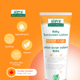 thumbnail image 4 of Aleva Naturals lotion écran solaire bébé FPS 45+ 100ml, 4 of 4
