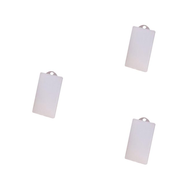 crativent Slim PVC Transparent IC Card Bus Card Credit Card Bus Card Credit Card Cover Case Holder Without Rope 4 3Set