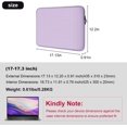 thumbnail image 3 of Herunwer 14 Inch Laptop Sleeve Protective Case Soft Lining Padded Zipper Cover Carrying Bag Compatible, 3 of 8