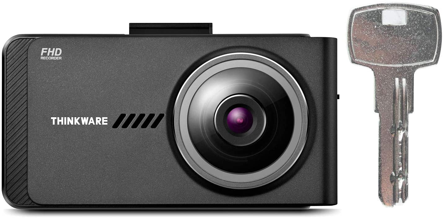 THINKWARE X700 Full HD 1080p Dash Cam with 2.7" LCD Touchscreen, 1080P FHD, Dashboard Camera Recorder with G-Sensor, Car Camera W/Sony Sensor, GPS, Night Vision, 16GB, Optional Parking Mode - Renewed