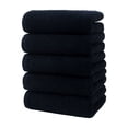 thumbnail image 2 of 5 Pcs Cotton Towel Set, European American Style Border Face Wash Cloth, Absorbent Fast Drying, Natural Soft Comfortable, Multi-Scene Use, Wholesale Gift Package, 2 of 6