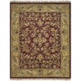 thumbnail image 3 of Safavieh Tapis Rond 3 Pieds6 Pouces en Laine Tufté Main Rouge et Or, 3 of 5