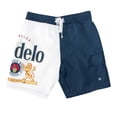 thumbnail image 1 of Modelo Short de Planche Fendu Bleu et Blanc-Petit, 1 of 1