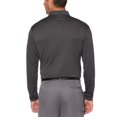 thumbnail image 2 of Ben Hogan Performance Men's Solid Lightweight Long Sleeve Polo Shirt, 2 of 2