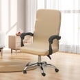 thumbnail image 4 of Meitianfacai Solid Color Brushed High Elastic Chair Cover Soft And Comfortable Chair Seat Cover -proof And Dirt- Chair Slipcover Suitable For Dining Chair, 4 of 9