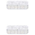 thumbnail image 2 of QualitChoice 1 Bag Glass Crystal Special-shaped Eye-catching Flat Bottom Easy to Paste Perfect Match Nail Rhinestones for Mobile Phone Type 7 2Set, 2 of 6