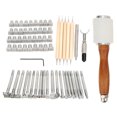 thumbnail image 3 of Leather Sculpture Stamping Tools,Leather Sculpture Stamping Tools Leather Stamp Kits Leather Stamping Tools Convenient Use, 3 of 14