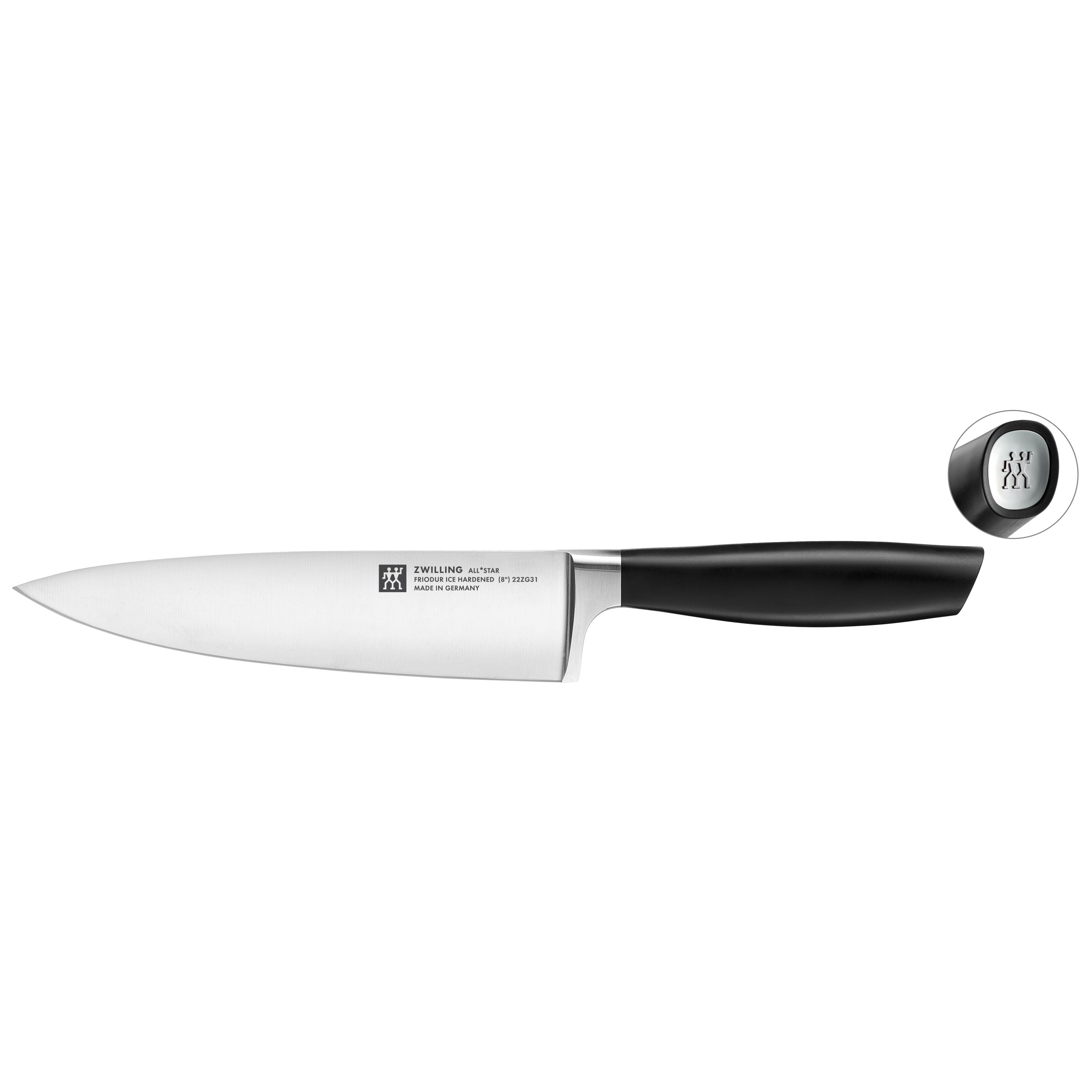 ZWILLING All * Star 8 inch Chef's Knife, Silver