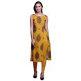 thumbnail image 1 of Bimba Kurti d'Été Sans Manches Imprimé Tunique Droite Robes pour Femmes, 1 of 6