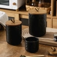 thumbnail image 4 of Wzzjkit Airtight Food Storage Containers, Ceramic Tea Pot Sealed Tank Grain Storage Tank Household Kitchen Storage Tank Coffee Pot Storage Tank, Food Storage Containers with Lids Airtight, 4 of 8