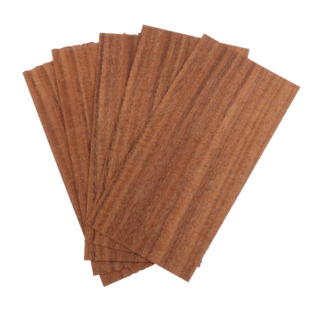 5x Tête de Plaque Placage Bricolage Outil Décoratif Pièces de Rechange Acacia