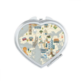 thumbnail image 1 of Hong Kong Local Bicycle Visiting China Mirror Travel Magnification Portable Handheld Pocket Makeup, 1 of 3