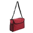 thumbnail image 3 of Walker Hanging Bag, Large Capacity Waterproof Wheelchair Bag Lightweight  For Trolley Wine Red, 3 of 8