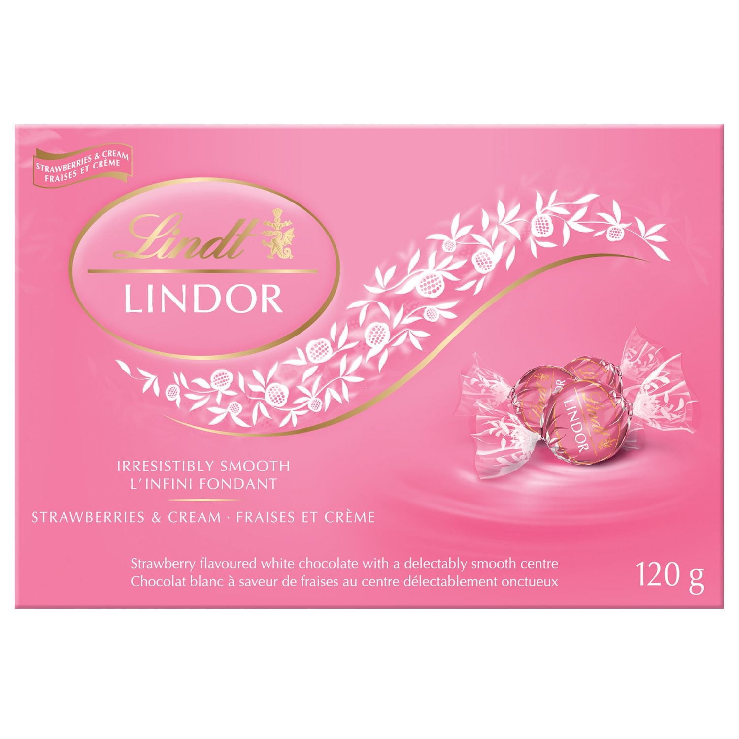 Lindt Lindor Strawberries & Cream Box