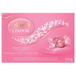 Lindt Lindor Strawberries & Cream Box