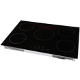 thumbnail image 1 of KFFKFF Induction Cooktop, 5 Heating Elements, 30'' Electric Stove, Integrated Magnetic Cooktop 9200W, 9 Heat Settings, LED Touch Display with Child Safety Lock & Overheat Protection, 1 of 9
