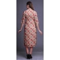 thumbnail image 4 of Bimba Robe Tunique Droite Imprimée à Boutons pour Femmes Kurti Petite, 4 of 6
