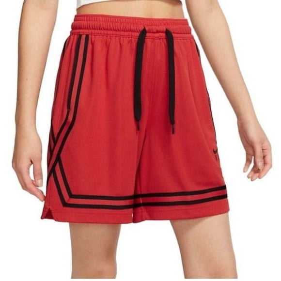 Nike Dri-FIT Fly Crossover Women's Basketball Shorts Red