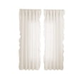 thumbnail image 2 of Dvumao Home Decor, These Sheer Ruffle-trimmed Curtains Available In Large Sizes Are A Ideal Choice For Family Gatherings Festive Celebrations Or Everyday Decor, Party Favors, 2 of 6