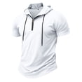 thumbnail image 1 of Timegard Tank Tops Men Crewneck Side Split Solid Color Basic Tee Casual Workout Sleeveless Shirts, 1 of 4