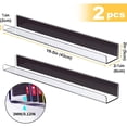 thumbnail image 2 of EGNMCR 2PCS Transparent Magnetic Acrylic Bookshelf Wall Hanging Bookshelf Without Punching, Children's Storage Rack, Book Manual Exhibition Storage rack, 2 of 2