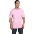 thumbnail image 2 of Hanes Beefy-T T-Shirt à Poche pour Hommes, 2TG, Rose Pâle, 2 of 6