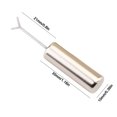 thumbnail image 3 of Magnetic Heart Shaped Paper Clip Holder Decorative Office Desk Accessory Stone Base Magnet Mounting L-619, 3 of 9