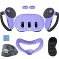 thumbnail image 1 of LNGOOR 7pcs Accessories Set Silicone Protective Cover for Meta Quest 3 (Green), 1 of 10