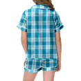 thumbnail image 4 of Winter Outfits Teens Girls Outfits Hildren's Shirt And Pants Set Christmas Pyjamas Set With Pockets Christmas Set, 4 of 4