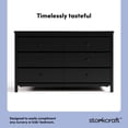 thumbnail image 3 of Storkcraft Alpine 6-Drawer Double Dresser, 3 of 11