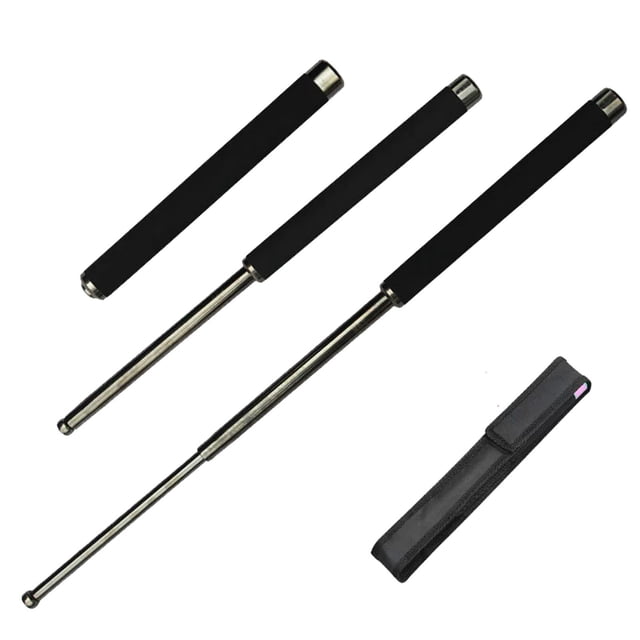 Portable Expandable Stick With Holster 26 Inch Black Multi Use Tool Portable Expandable Stick With Holster 26 Inch Black Multi Use Tool