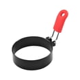 thumbnail image 2 of Yhmxh Kitchen Gadgets Kitchen Essentials Thick Stainless Steel Non Stick Round Frying Pan For Household Kitchen Small Tools Hamburger Patty Kitchen Aid Attachments Kitchen Accessories, 2 of 3
