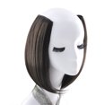 thumbnail image 1 of EGNMCR Perruques Cheveux Humains 1 Pce 2 Extensions de Cheveux à Clip Perruque Lisse pour Fille Cheveux wi g, 1 of 3