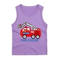 thumbnail image 1 of RXIRUCGD 2025 Vêtements d'Été pour Enfants Chemise de Base à Col Rond Sans Manches pour Garçons, 1 of 2