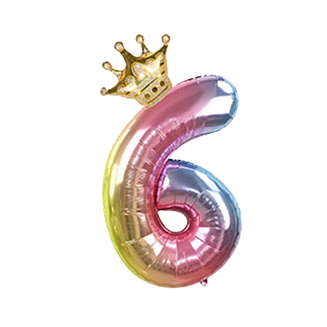 Agiferg Used For Birthday Party, Anniversary Celebration 32IN Number Decoration