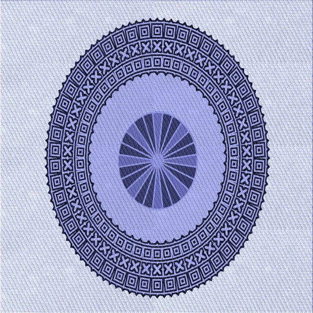 Ahgly Tapis d'Intérieur Lavable en Machine Carré Transitionnel Bleu Ciel, 4 Pieds Carré