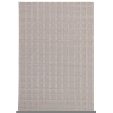 ECARPET Indoor/Outdoor for Balcony, Patio and Garden Villa Grey Rug