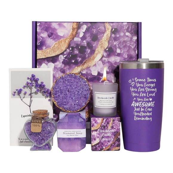 Birthday Gifts for Women, Spa Gifts for Women, Unique Relaxation Spa Holiday Christmas Birthday Gift Basket for Mom, Girlfriend, Teacher, Wife