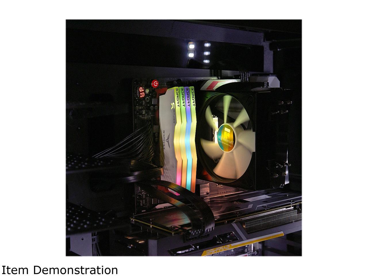 Team T-Force Delta RGB 16GB (2 x 8GB) 288-Pin PC RAM DDR4 3200