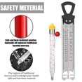 thumbnail image 1 of Jytue 2PCS Candy Thermometer with Pot Clip Sugar Syrup Jam Jelly Oil Deep Fry Thermometer with Hanging Hook Stainless Steel Kitchen Thermometer for Cooking, 1 of 7